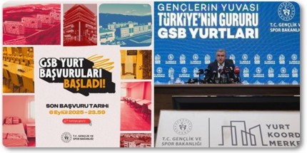 Yurt Başvuruları Başladı